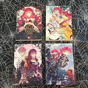 Villains Are Destined to Die 4 Piece Manga Set
